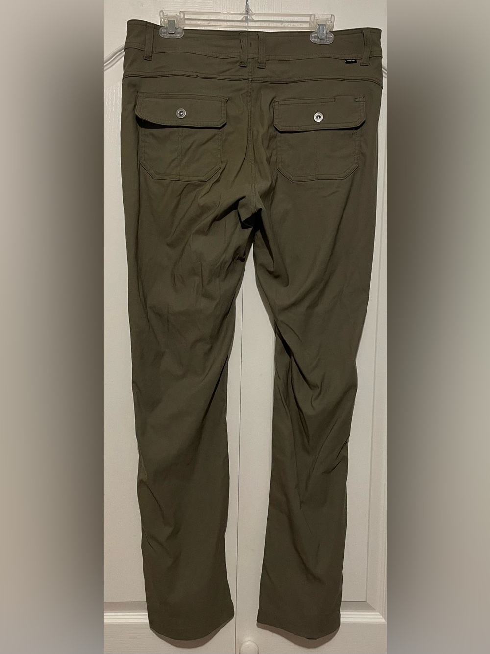 NWOT!! Prana Women's 14TL Halle 2 Straight Leg Pants in Olive - Picture 2 of 7